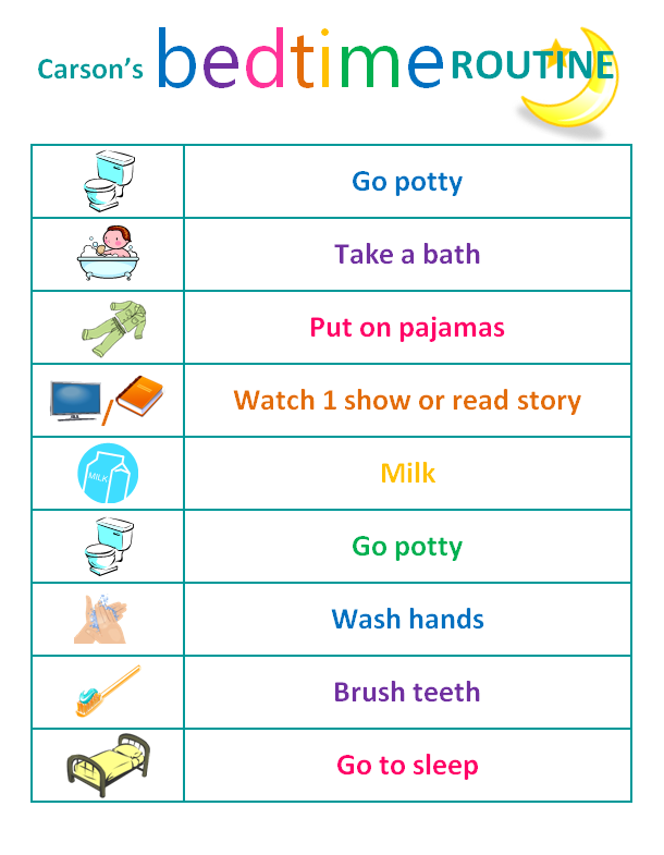 bedtime-routine-chart-images